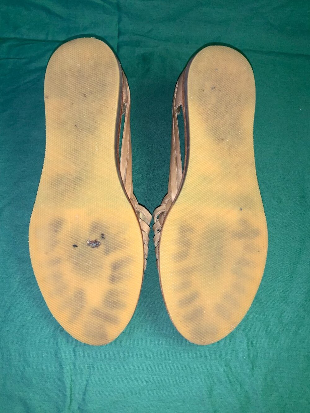 Almond Colored NISOLO Huarache Sandal Size 9 - Picture 10 of 12